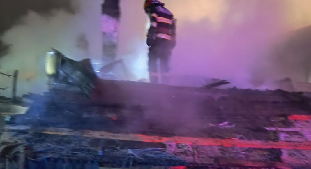 incendiu bratasanca