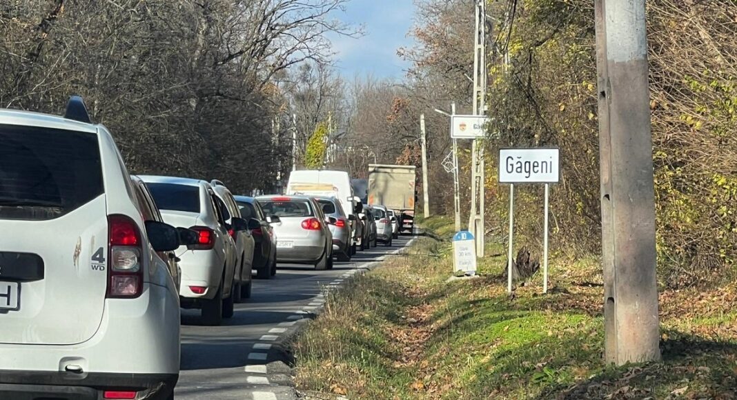 trafic blocat
