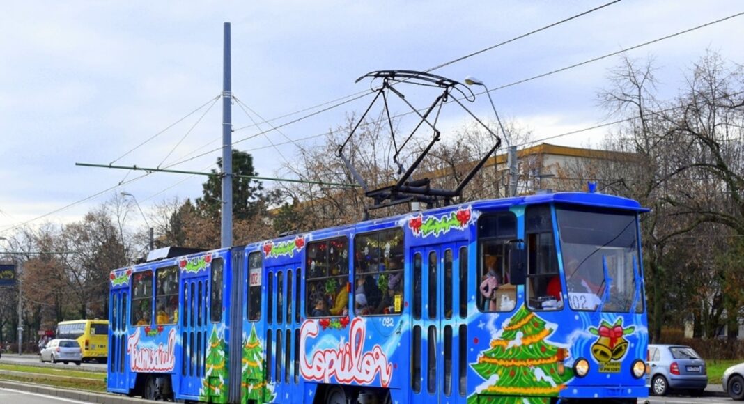 tramvai mos craciun ploiesti