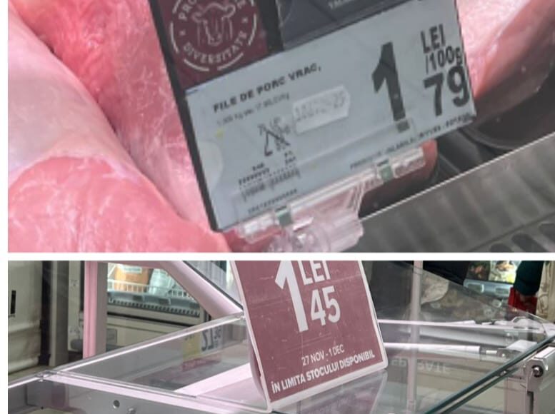 Prețuri carne de porc
