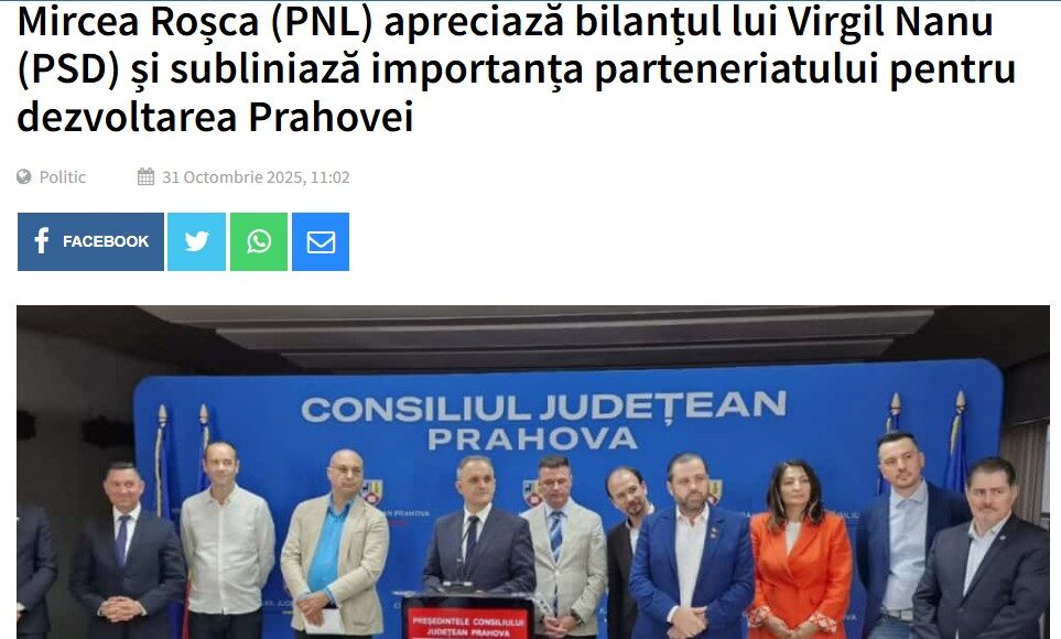 mircea rosca pnl alianta psd prahova