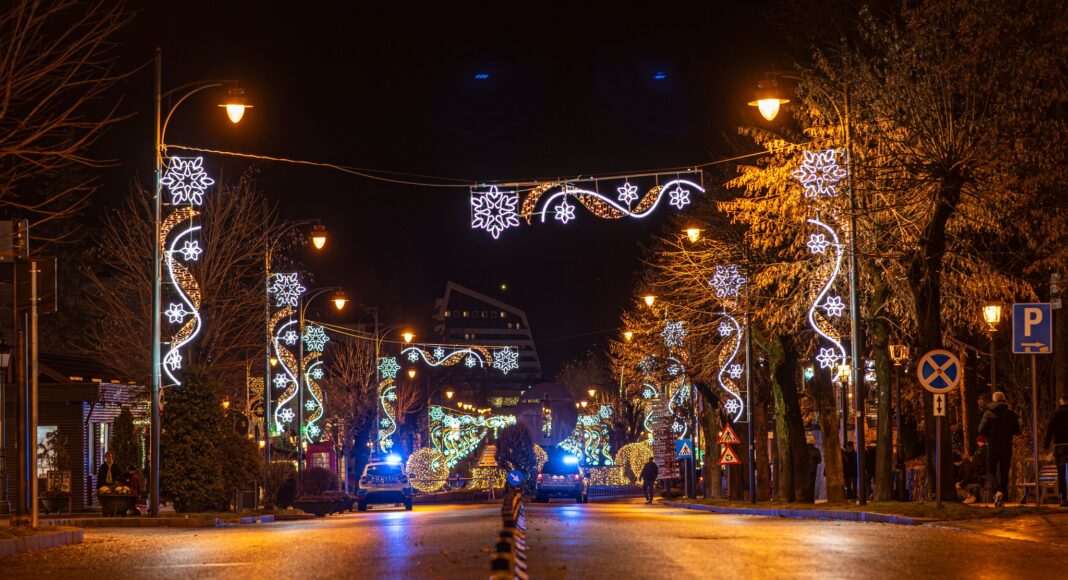 iluminat festiv sinaia 2025