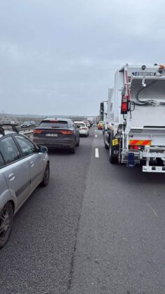 camion pietris rasturnat a3 bucuresti ploiesti