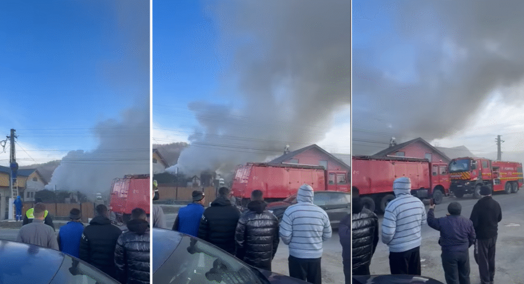 incendiu casa