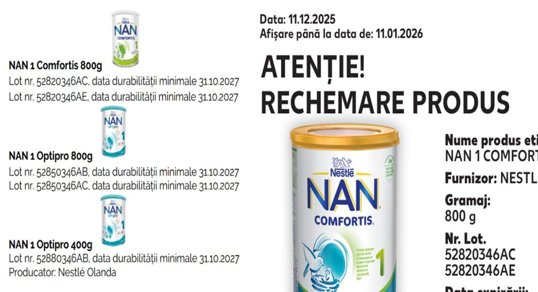 lapte nestle retras nan