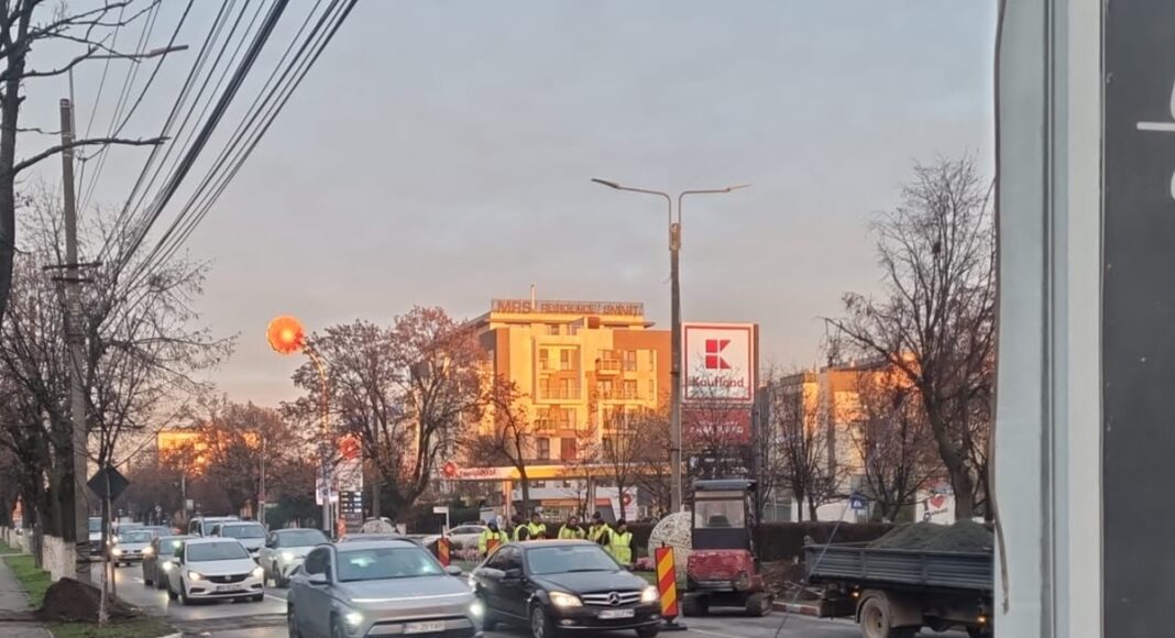trafic îngreunat