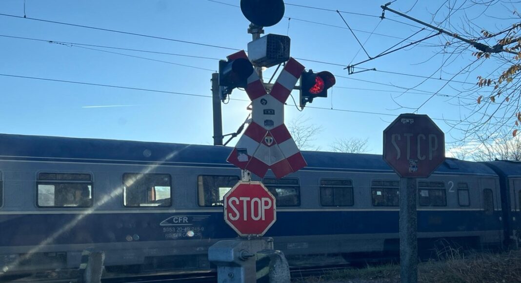 tren la calea ferata