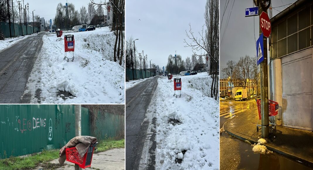 carucioare cumparaturi abandonate ploiesti