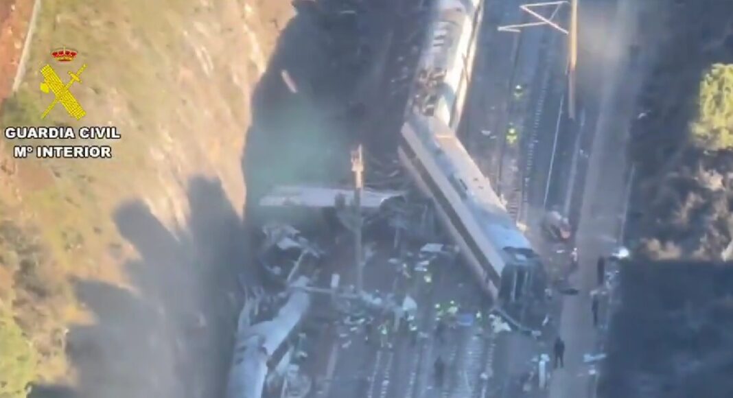 accident feroviar spania