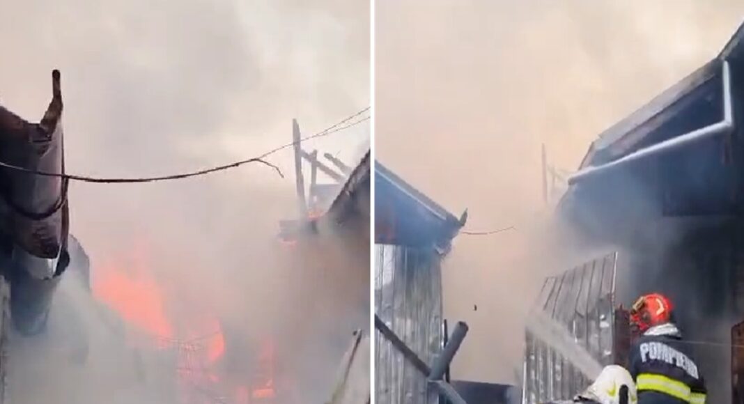 incendiu homoraciu