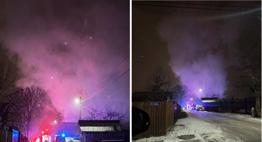 incendiu strejnicu