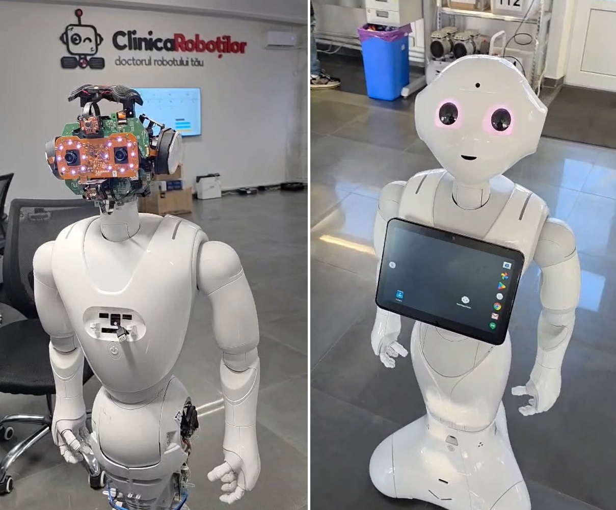 robot umanoid demontat