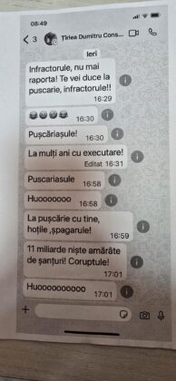 scandal intre primar si fostul primar la lapos