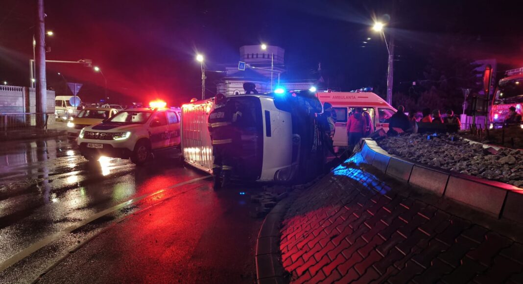 accident microbuz dn 1 b valea calugareasca