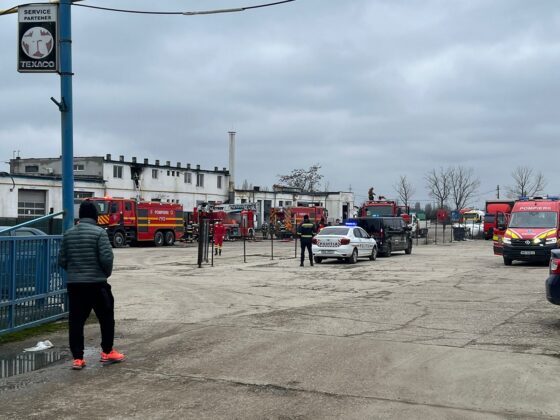 incendiu hala ploiesti