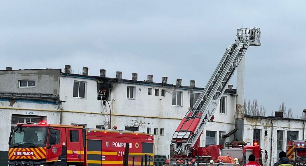 incendiu hala ploiesti