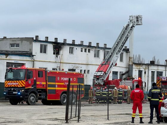 incendiu hala ploiesti