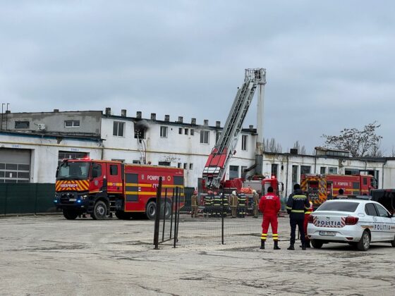incendiu hala ploiesti