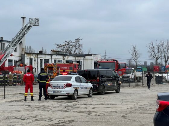 incendiu hala ploiesti