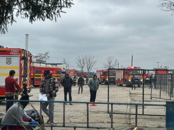 incendiu hala ploiesti