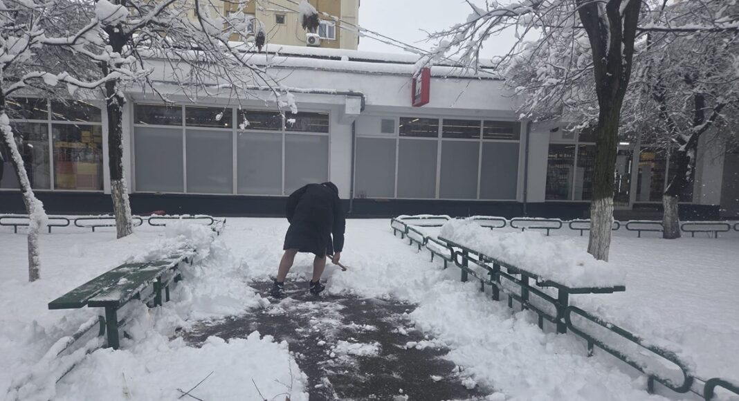 deszapezire alei bloc