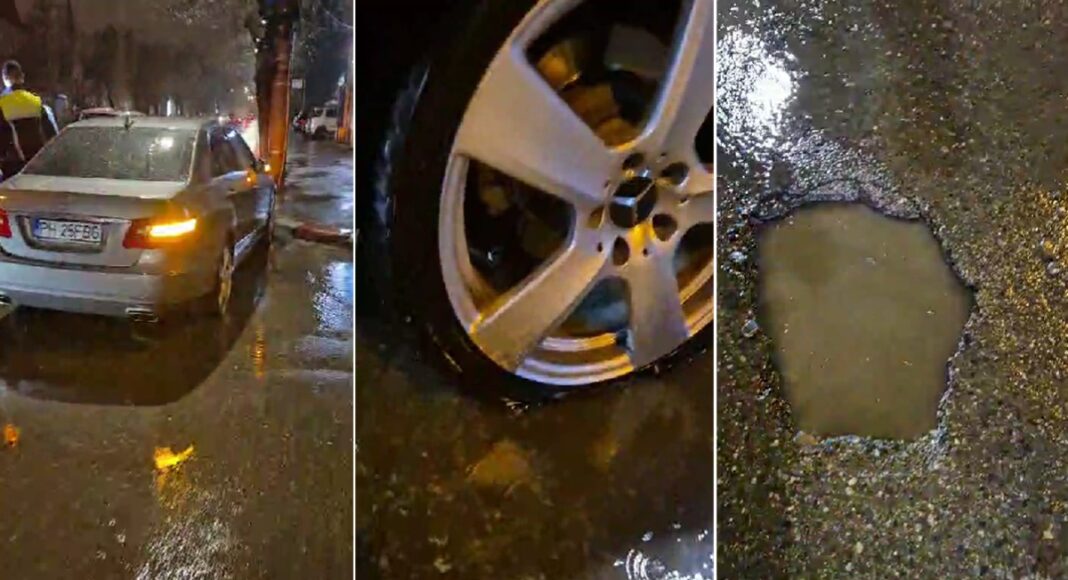pana masina groapa ploiesti