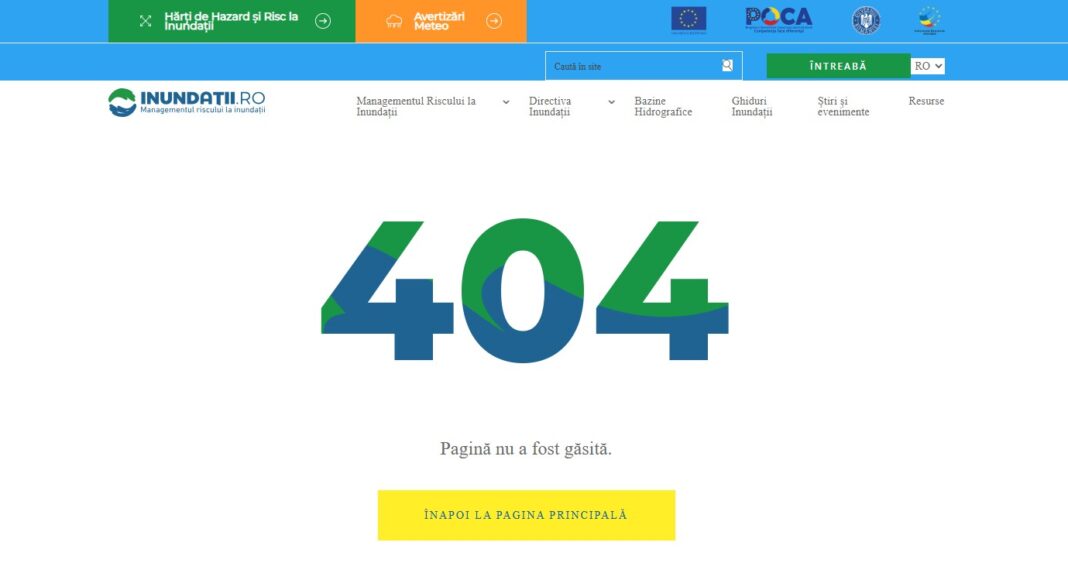 inundatii.ro eroare 404