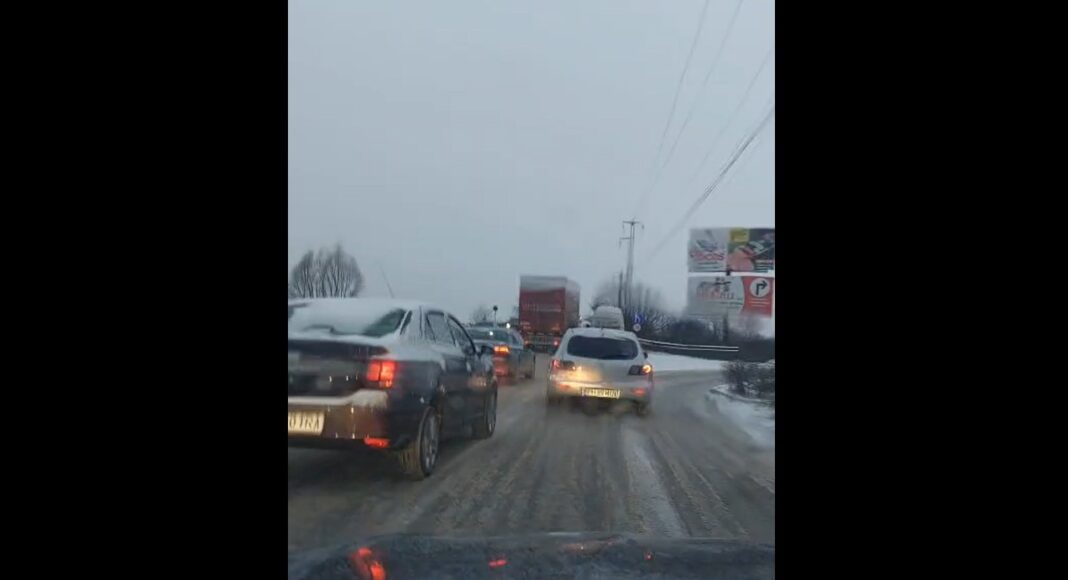 tir blocat ploiesti