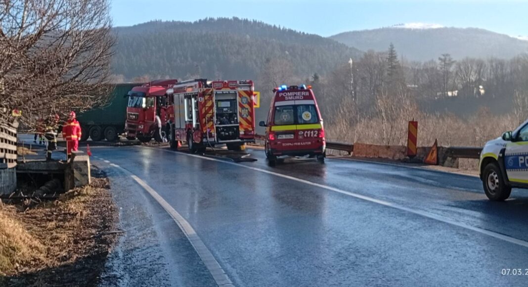 accident dn 1 poiana tapului