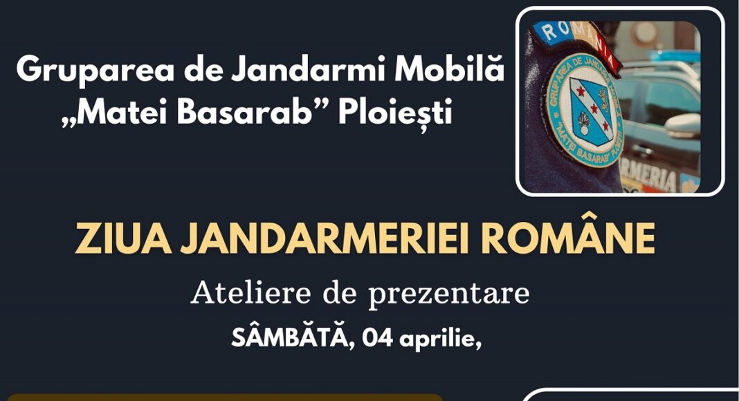 afis ziua jandarmeriei