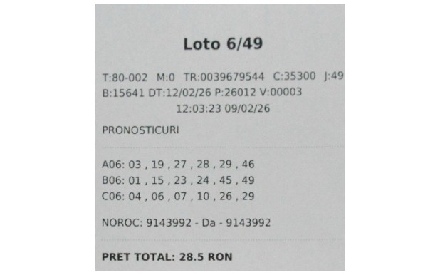 bilet castigator loto 6 din 49