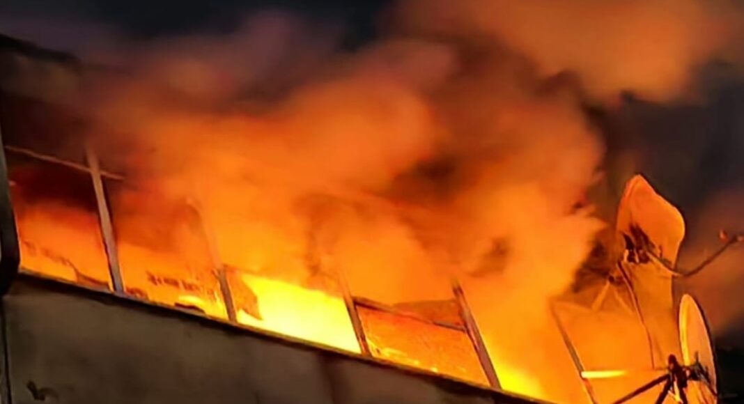incendiu Găești
