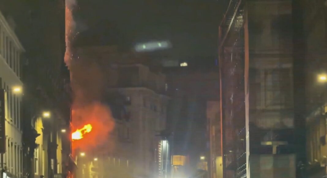incendiu cladire scotia