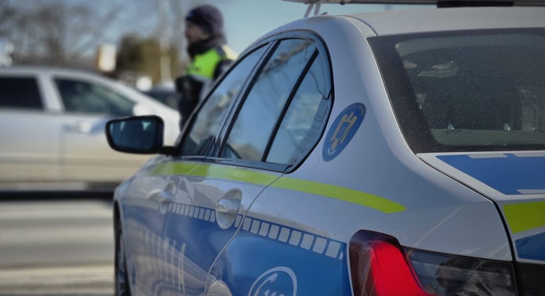 masina politie ilustratie