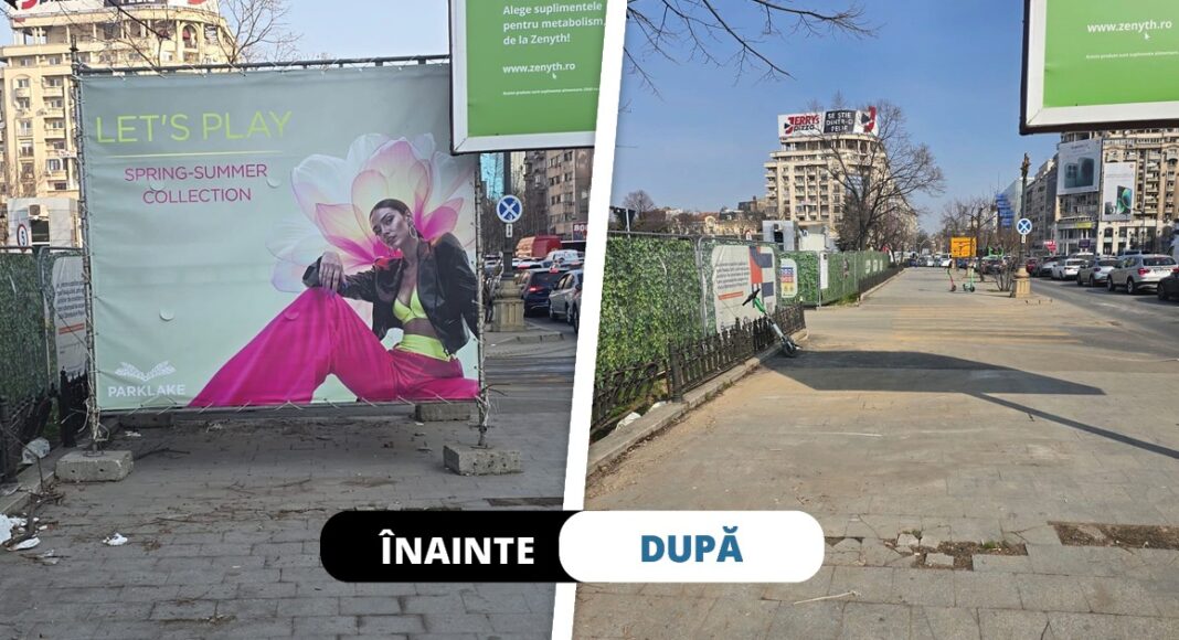 panouri publicitare ilegale bucuresti
