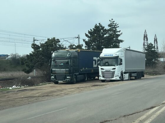 parcare ilegala de tiruri zona coca cola iesire ploiesti spre targoviste