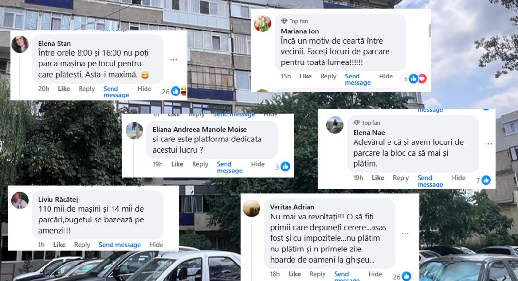 reactii locuri parcare contra cost ploiesti