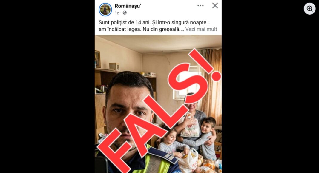 postare falsa politisti