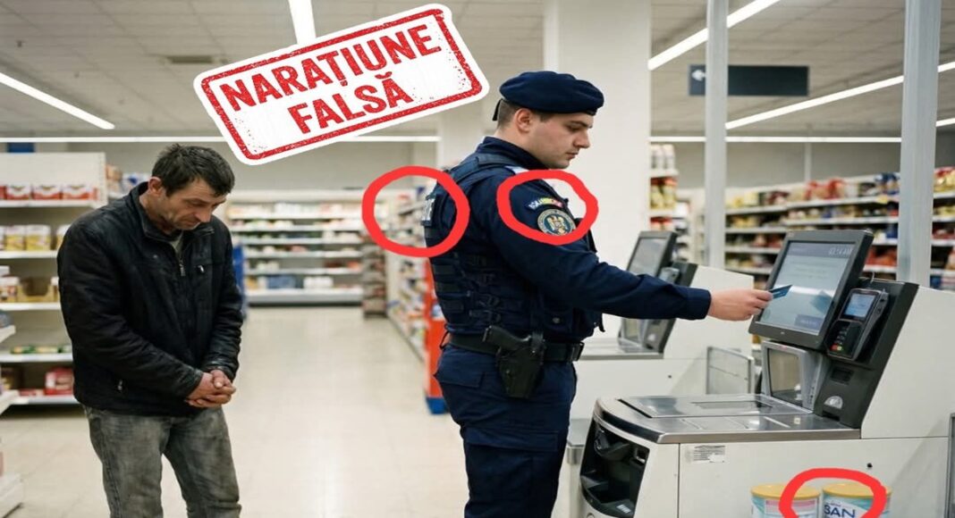 poveste falsa jandarm