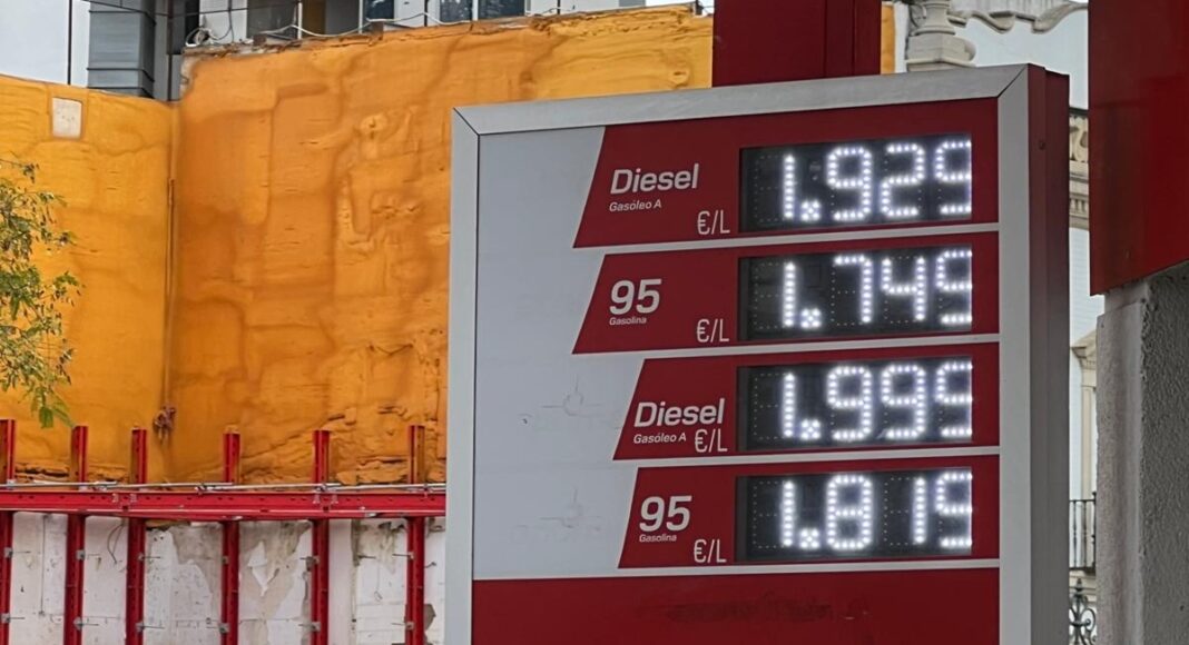 pret carburanti benzinarie spania