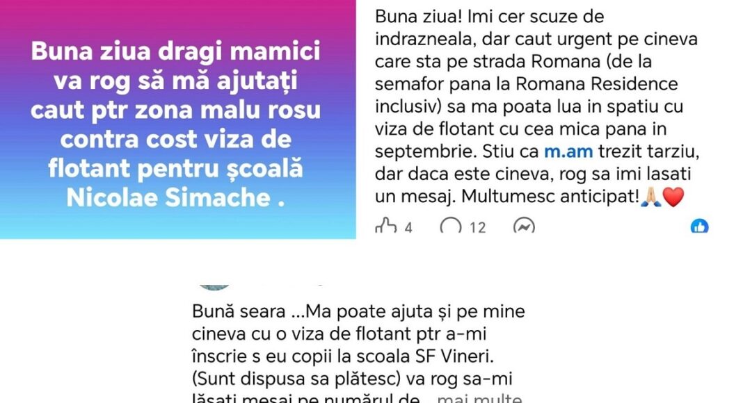 anunt viza flotant