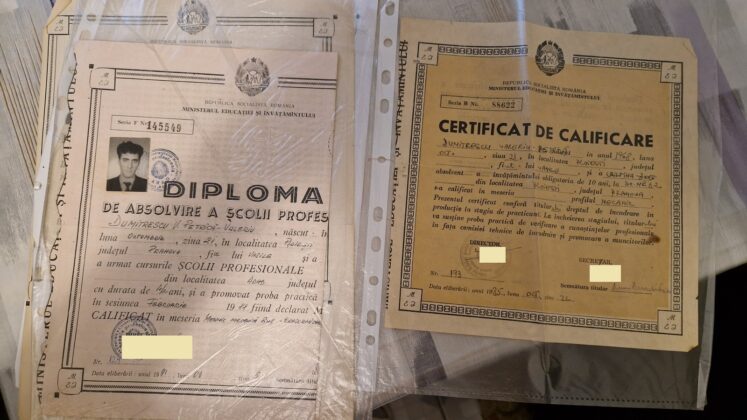 certificate ceasornicar