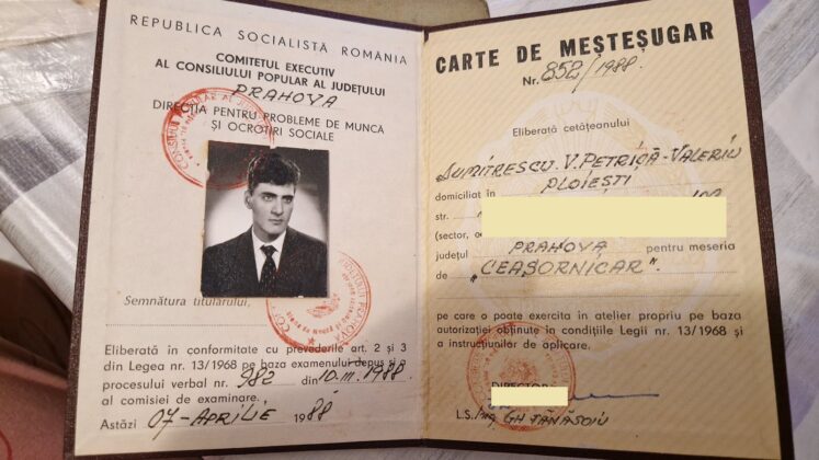 certificate ceasornicar