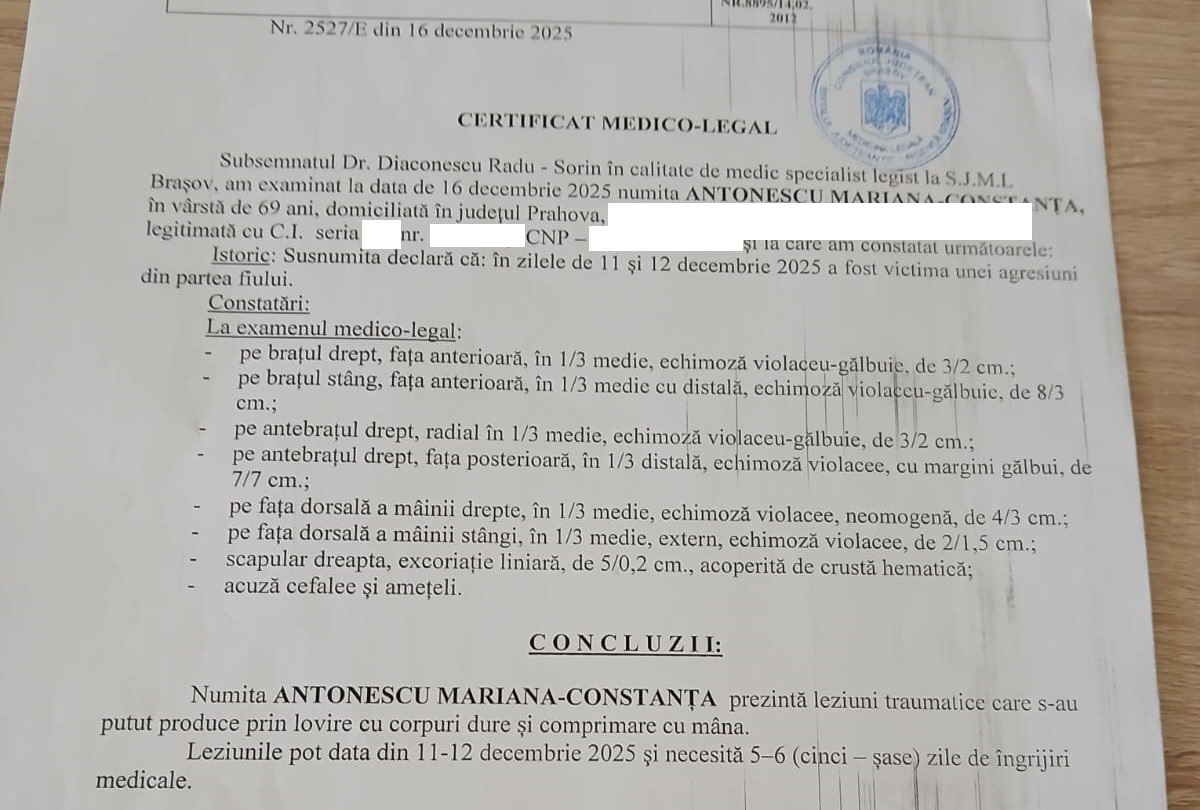 certificat medico-legal