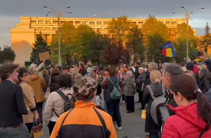 demonstratie piata victoriei