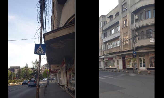 stalp inclinat ploiesti