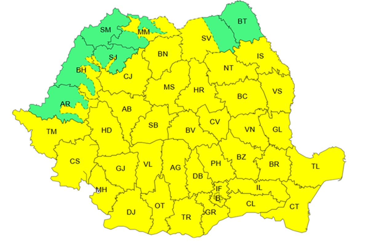 ANM Hartă