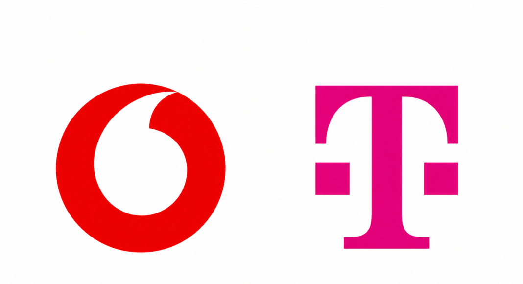 telekom vodafone sigle