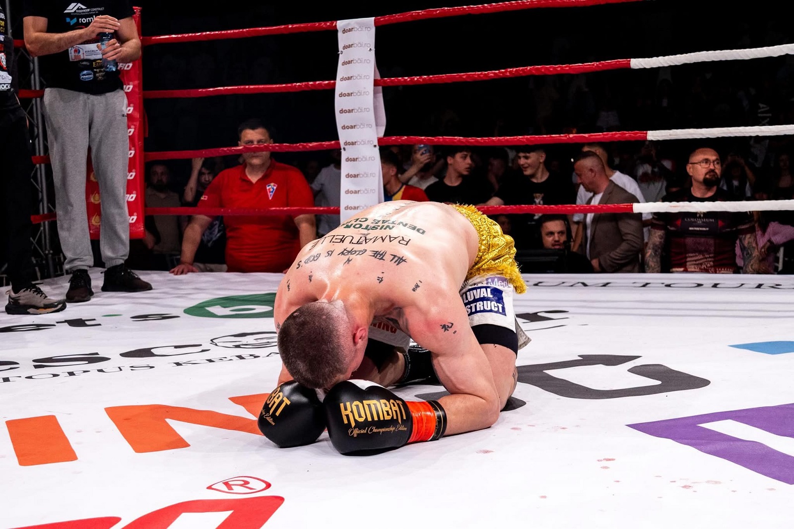 daniel dragomir in ring