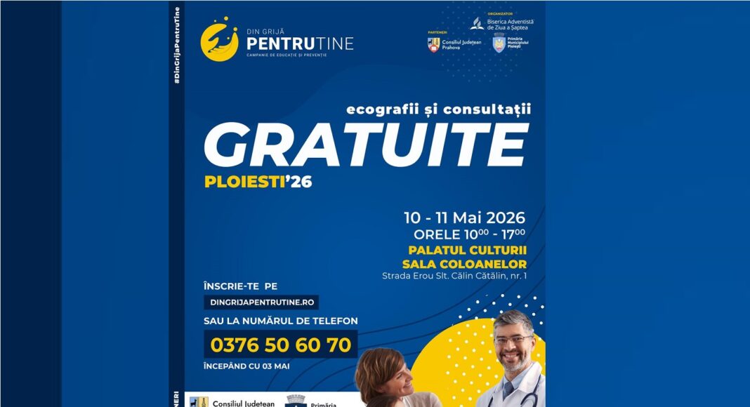 afis campanie analize gratuite ploiesti